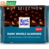 Chocolate Đen Nhân Hạnh Nhân Hiệu Ritter Sport 100g