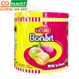Kẹo Cứng Sữa Trái Cây Bonart 120g