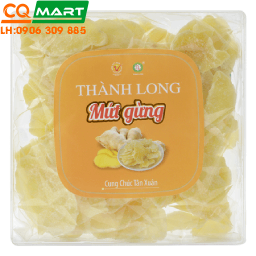 Mứt Gừng Huế Thành Long 200g - Hộp Vuông