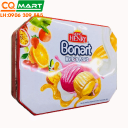 Kẹo Cứng Sữa Trái Cây Bonart Nhân Sốt Trái Cây 300g