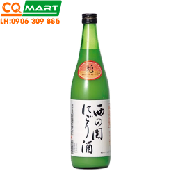 Rượu Nhật Bản Sake Nishinoseki Nigorizake 15% Chai 720ml