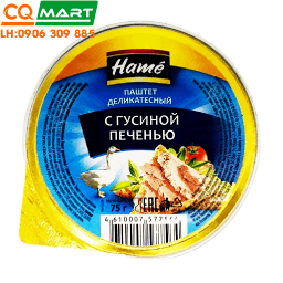Pate Gan Ngỗng Hamé Nga 75g