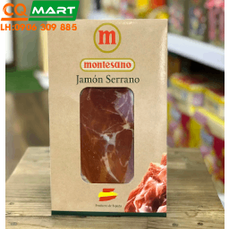 Thịt Lợn Ướp Muối Serrano Montesano 100g 