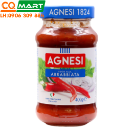 Sốt Cà Chua Ớt Agnesi Arrabbiata 400g