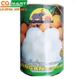 Nhãn Ngâm Đóng Hộp Hiệu Elephant and Sun 565g