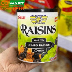 Nho Khô Raisin Hiệu Lion 395g