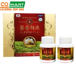 Đông Trùng Hạ Thảo BIO Hàn Quốc 350mg x 60 viên x 2 Lọ