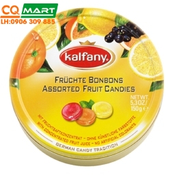 Kẹo Hoa Quả Kalfany  Vị Nho Cam 150g