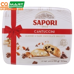 Bánh Sapori Hạnh Nhân & Socola Hộp 350g