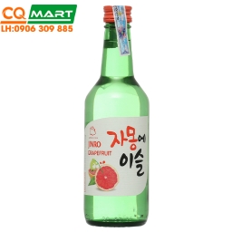 Rượu Hàn Quốc Soju Jinro Vị Bưởi 13% Chai 360ml