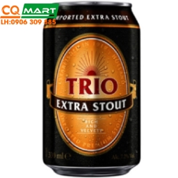 Bia Hà Lan Trio Extra Stout 7.2% Lon 330ml