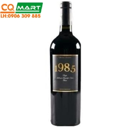 Rượu Vang Đỏ Ý 1985 Rosso Nho Negroamaro Chai 750ml