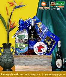 Giỏ Quà Tết Sum Vầy GQ227