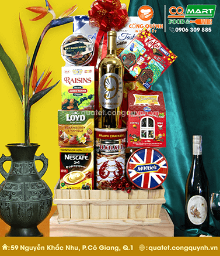 Giỏ Quà Tết Tâm Giao GQ240