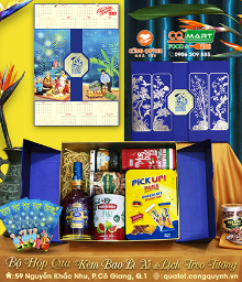 Hộp Quà Tết Thịnh Vượng HQ266