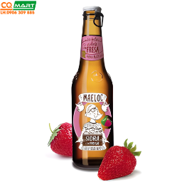 Bia Maeloc Mora Vị Táo Dâu 4% Chai 330ml