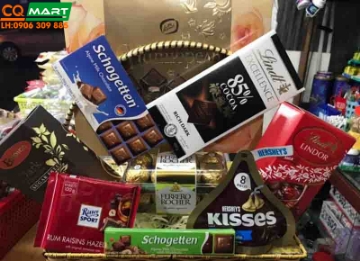 Trải nghiệm socola nhập khẩu từ các quốc gia nổi tiếng