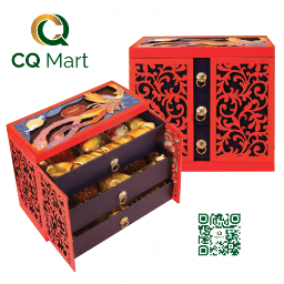 Bánh Trung Thu Lafeve Lễ Hộp Ngọc Đường Phú Quý 1401