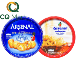 Bánh Quy Bơ Arsenal Xanh/Đỏ 210g