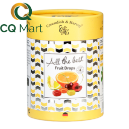 Kẹo Hoa Quả C&H Selected Moments  Yellow 100g Lon Giấy