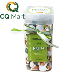 Kẹo Rellenos Frutales Hũ Nhựa Nơ 216g