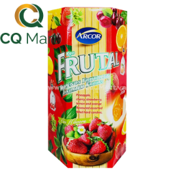 Kẹo Rellenos Frutales Lục Giác Giấy 180g