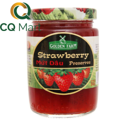 Mứt Dâu Preserves Golden Farm 210g