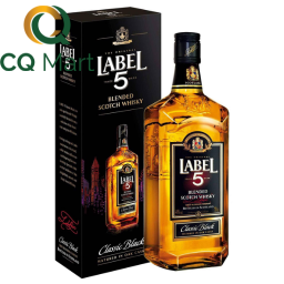 Rượu Label 5 Classic Black 0.70L