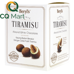 Socola Beryl's Tiramisu Almond White Chocolate 100g