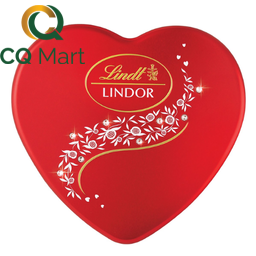 Socola Lindt Lindor Milk Crystal Heart Tim 96gr