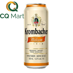 Bia Đức Krombacher Weizen 5.3% Lon 500ml