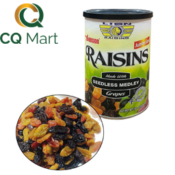 Nho Khô Lion Raisin Jumbo Lon 200g