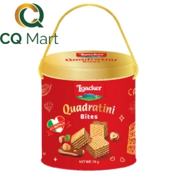 Bánh xốp Loacker Quadratini Bites 70g