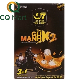 Cà phê Trung Nguyên G7 Gu Mạnh X2 3in1 12 Gói