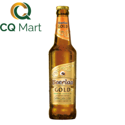 Bia Lào Vàng Beerlao Gold Premium Lager 5% Chai 330ml