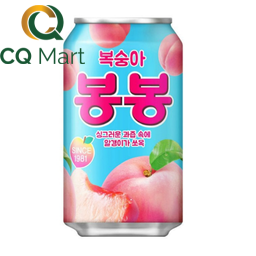  Nước Trái Cây Hàn Quốc Haitai Vị Đào Lon 340ml