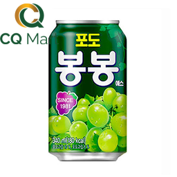  Nước Trái Cây Hàn Quốc Haitai Vị Nho Lon 340ml