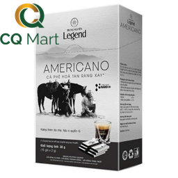 Cà Phê Hòa Tan Rang Xay Americano Trung Nguyên Legend Hộp 30g 