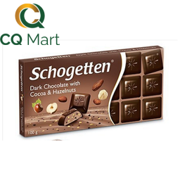 Socola Đắng Hạt Phỉ Hiệu Schogetten Thanh 100g