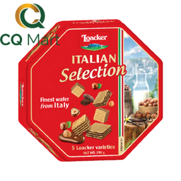 Bánh Xốp Loacker Quadratini Party Hộp 168g