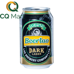 Bia Đen Lào Dark Lager Lon 330ml