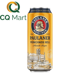 Bia Đức Paulaner Munchner Hell  4.9% Lon 500ml