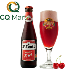 Bia Trái Cây Bỉ St Louis Premium Kriek 3.2% Chai 250ml