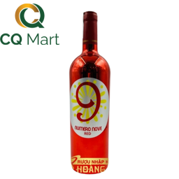 Rượu Vang Ý Numero Nove Red Nho Sangiovese