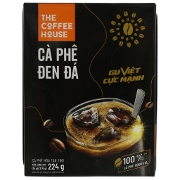Cà Phê Đen Đá 2in1 The Coffee House 224g (14*16g)