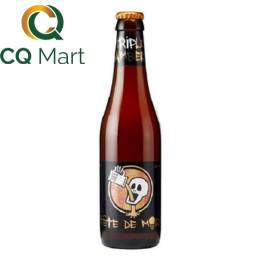Bia Bỉ Tete De Mort Amber 8,1% Chai 330ml