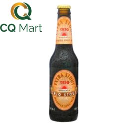 Bia Đen Hà Lan Trio Extra Stout 7.2% Chai 330ml