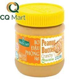 Bơ Đậu Phộng Hạt Golden Farm  340g
