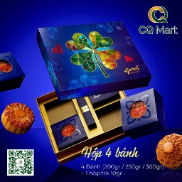 Bánh Trung Thu Givral 2025 Combo Tâm Giao 2 (4 Bánh)
