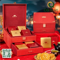 Bánh Trung Thu Bibica 2025 Hộp Đế Nguyệt 1